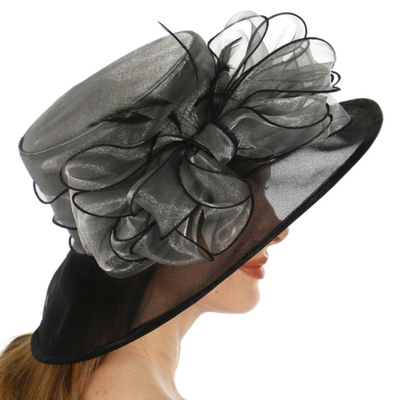 New Kentucky Derby Formal Church Hat - Picture 2 of 3